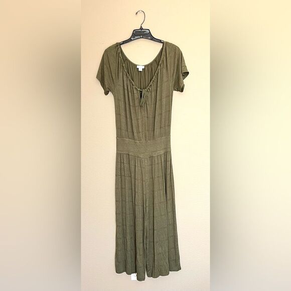 Sundance Boho Wide Leg Flowy Jumpsuit - Picture 2 of 8